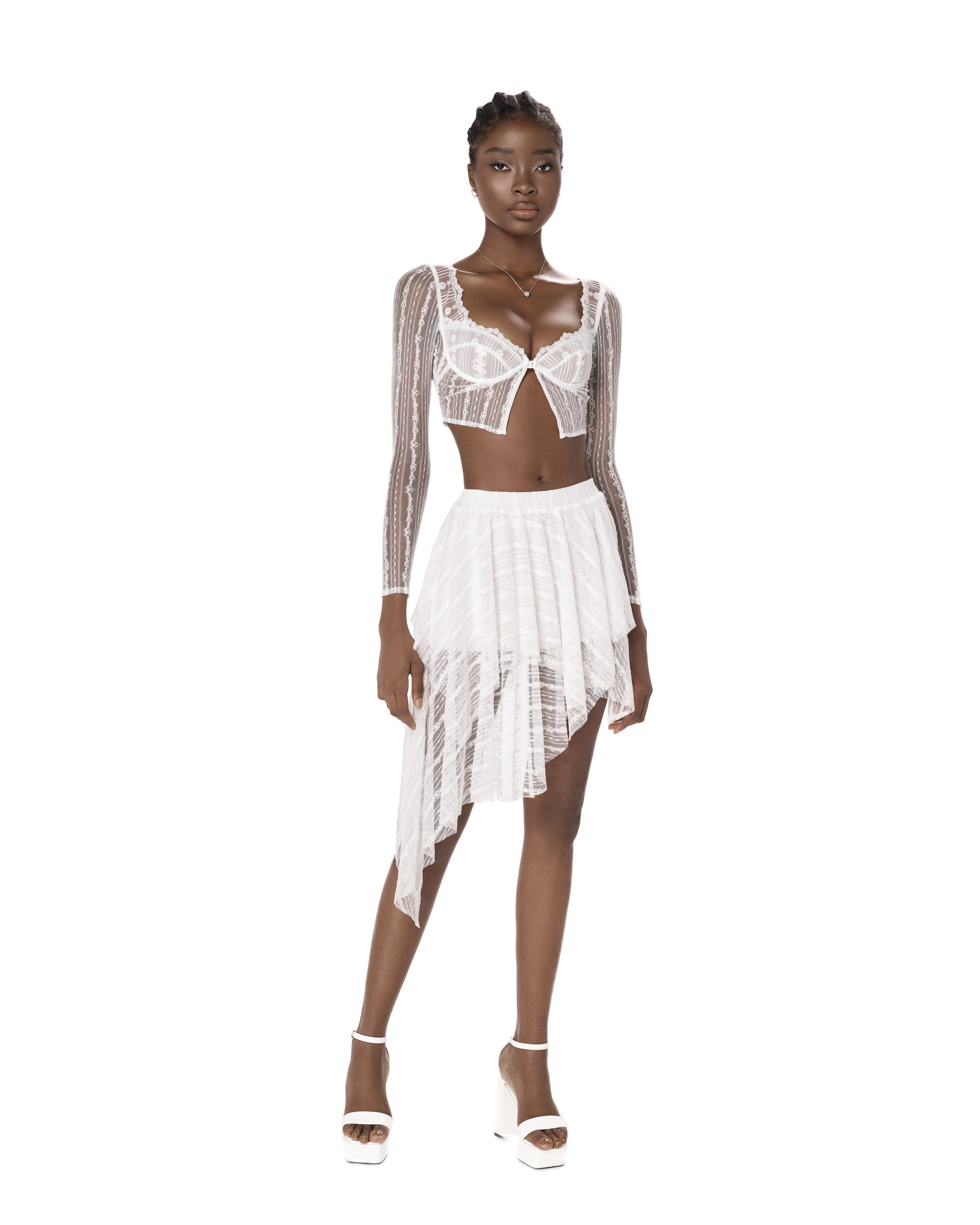 トップス AMERI PLANET SHEER TATTOO WITH BUSTIER ameri PLANETSHEERTATTOO WITH BUSTIER TOP PLANET SHEER TATTOO WITH